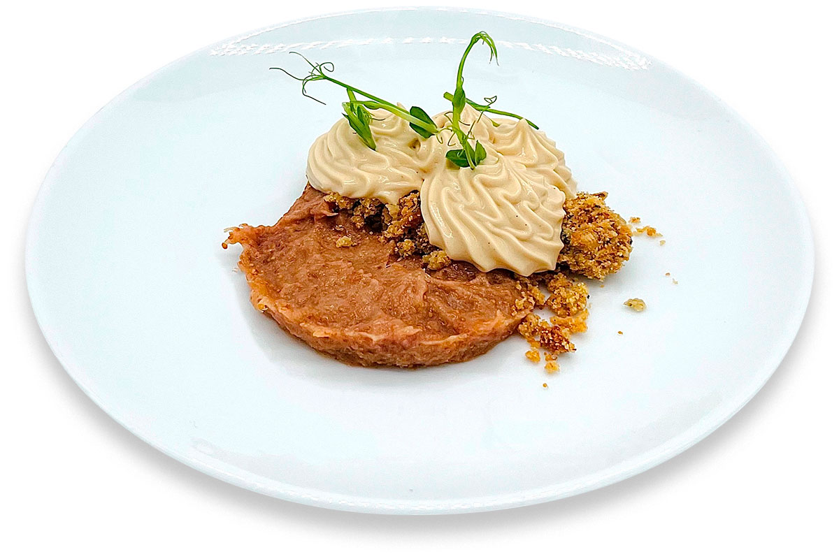 Compotée de figue crumble