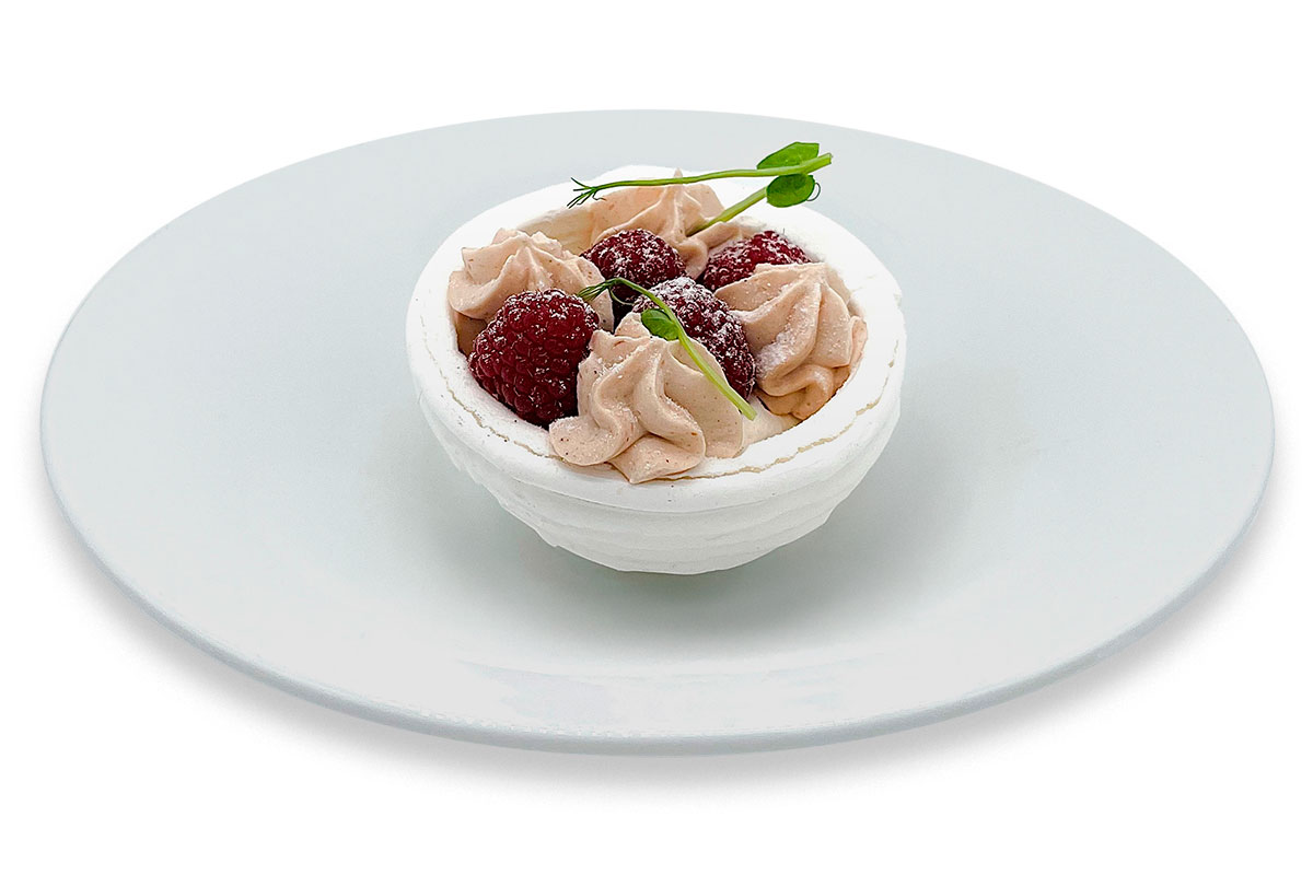 Pavlova façon Mont Blanc