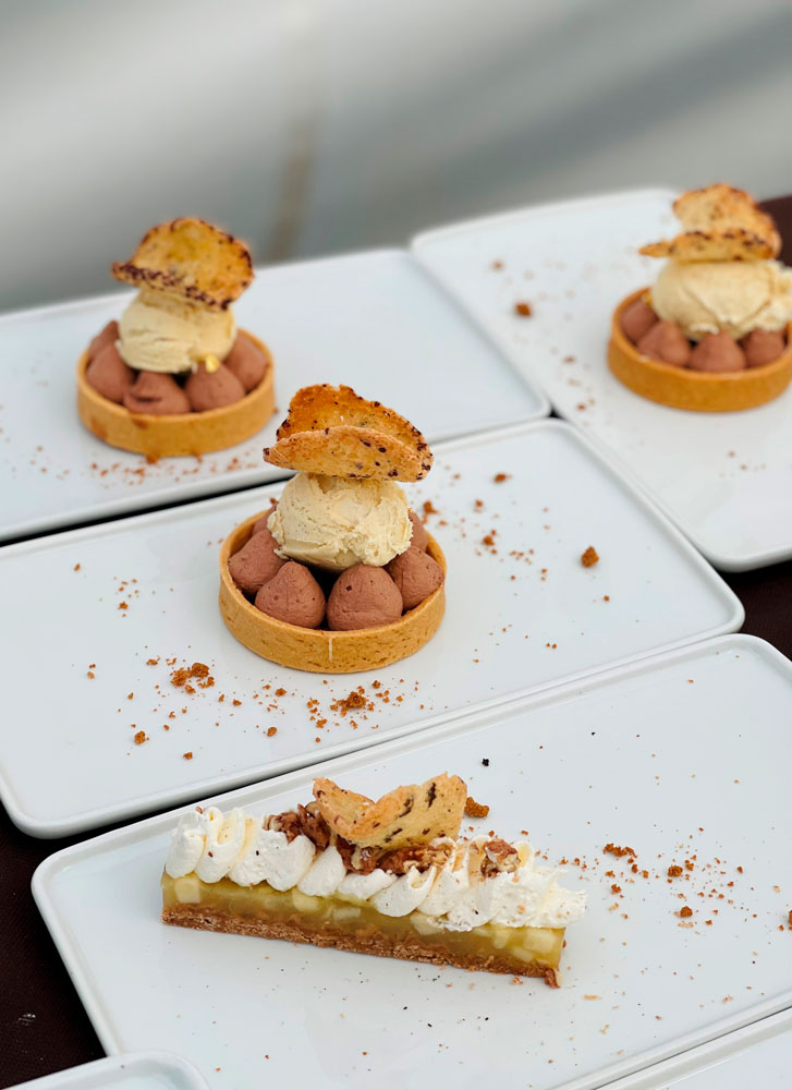 Création sucrée de mignardises