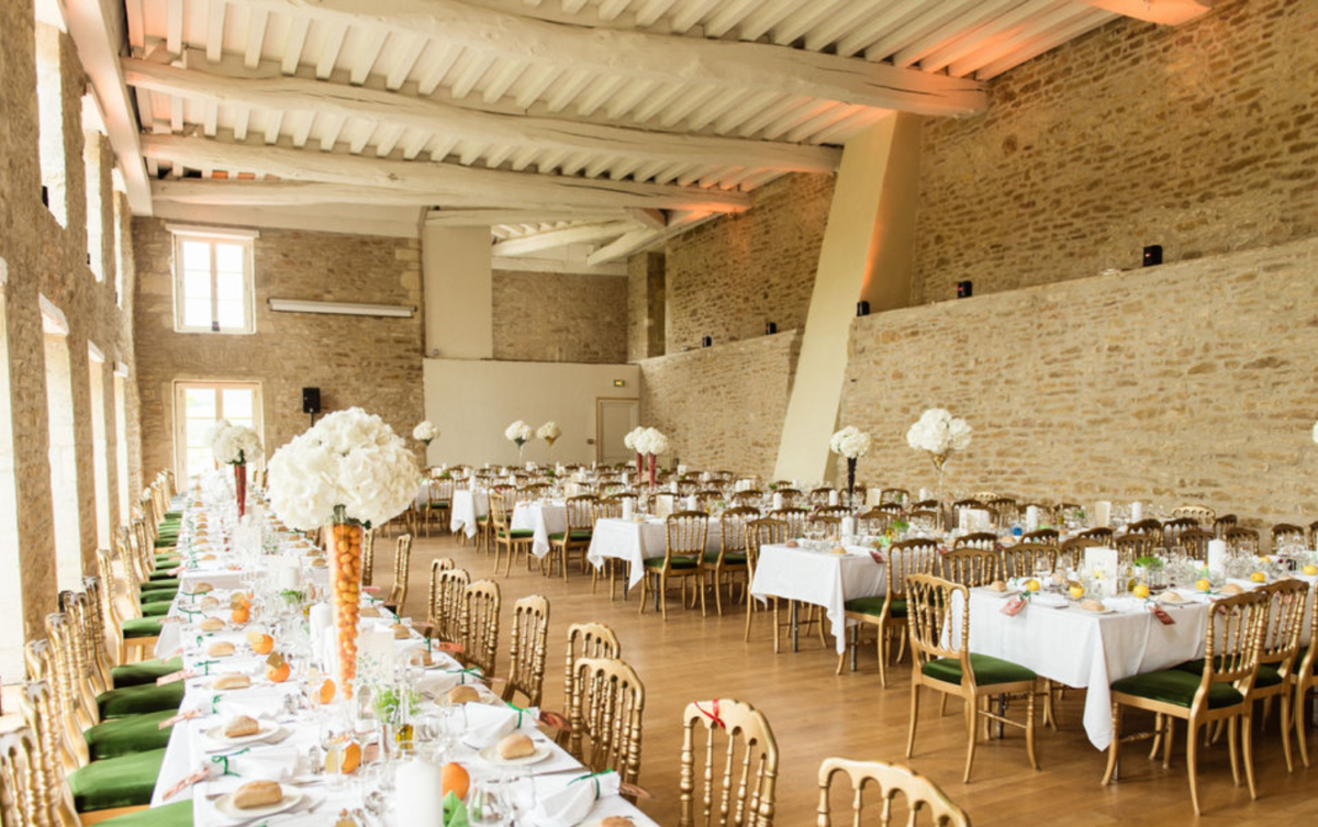 Salle de fête du Château de Pierreclos
