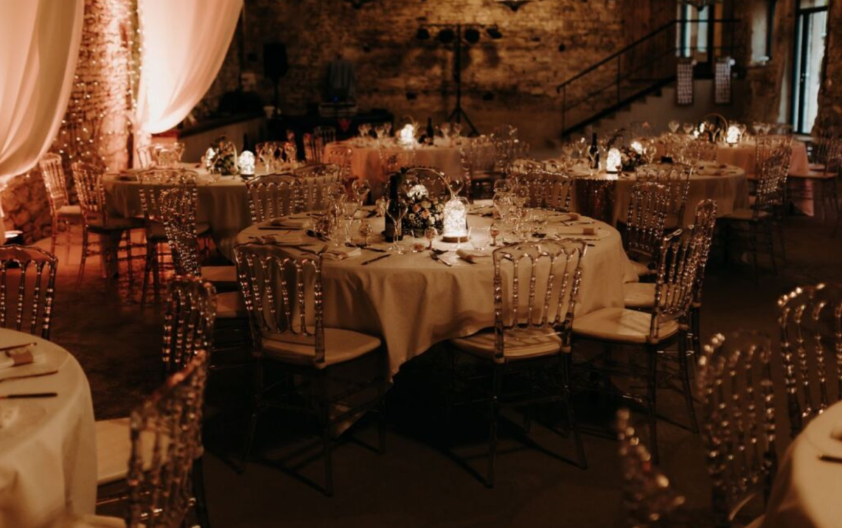 Salle de réception du Domaine de Chanille
