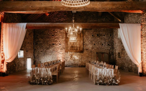 Salle de réception du Domaine de Chanille