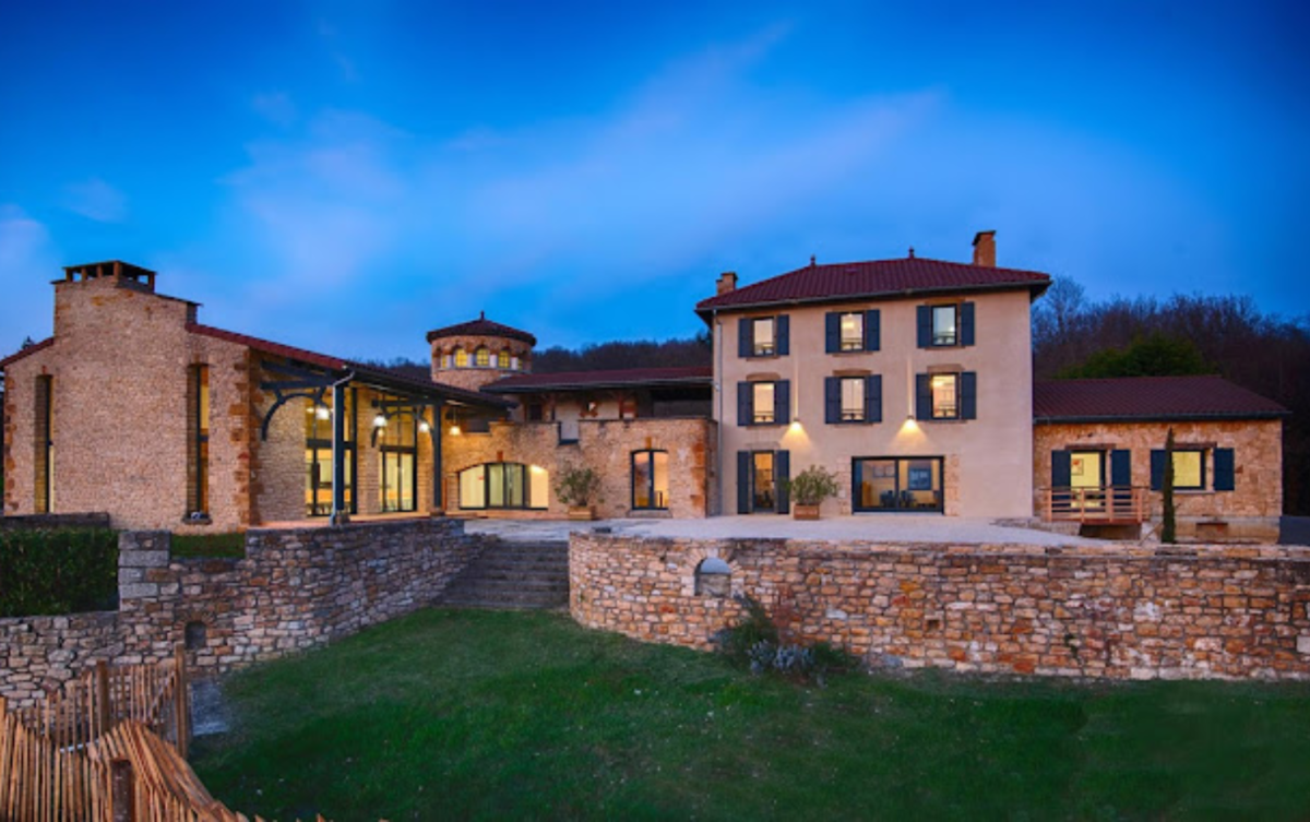 Domaine de la Barbelière vue de nuit