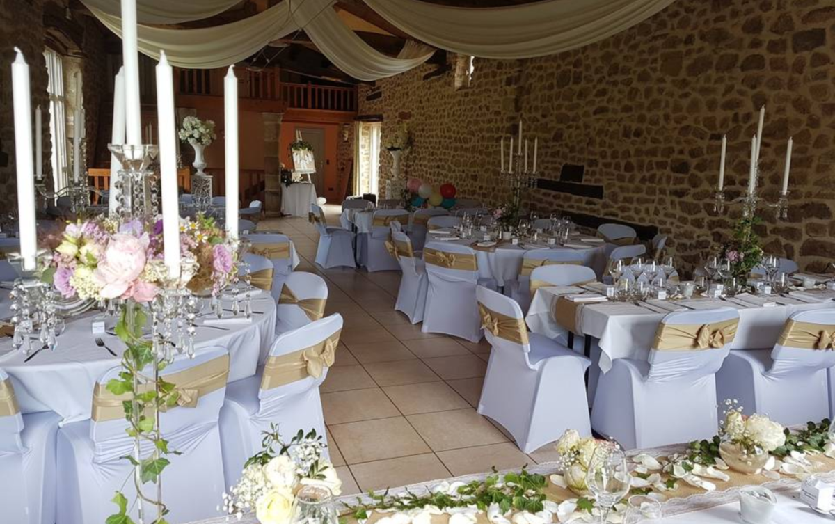 Salle de réception du Domaine de la Griottière
