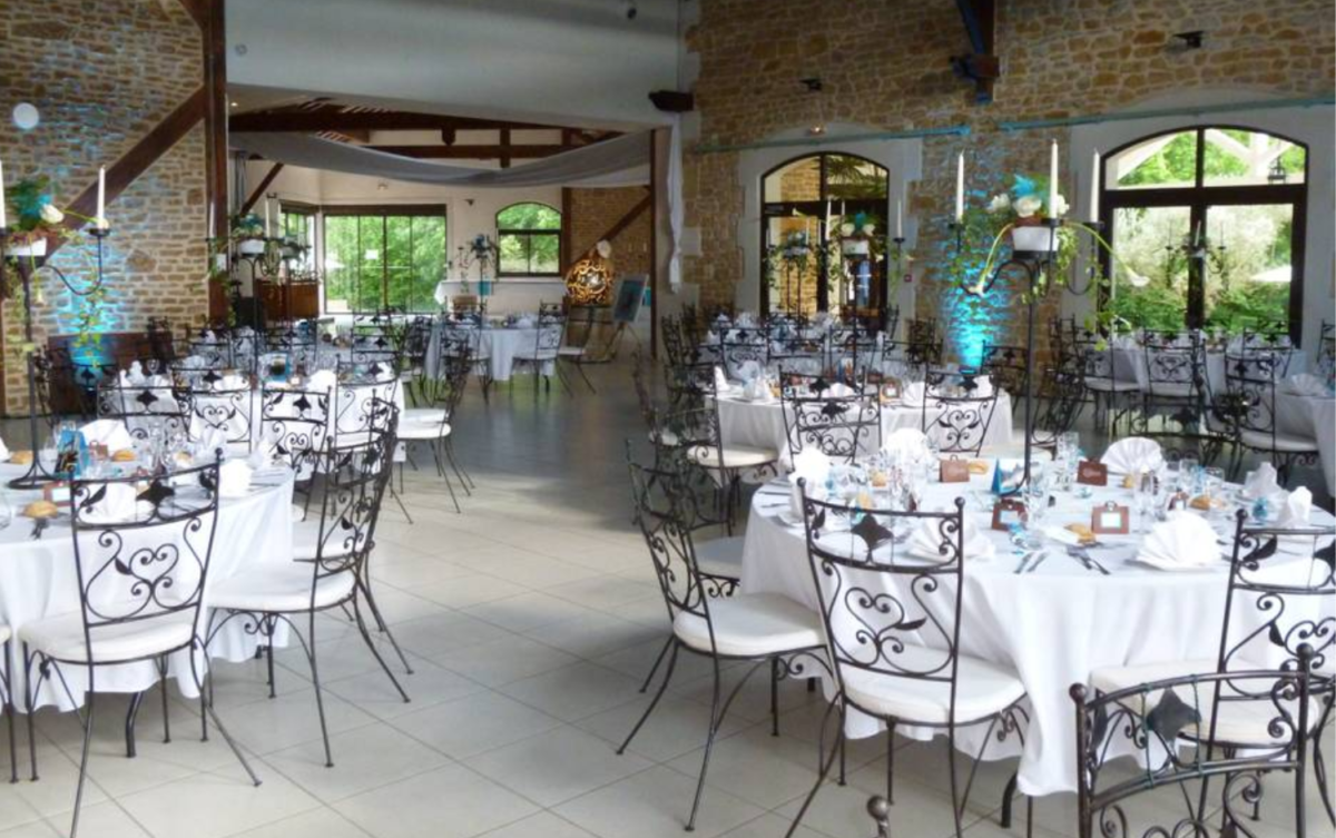 Salle de réception du Domaine des Oliviers