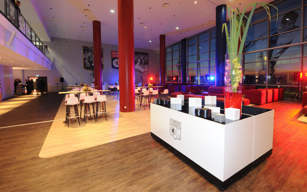 Salle de réception du stade Groupama