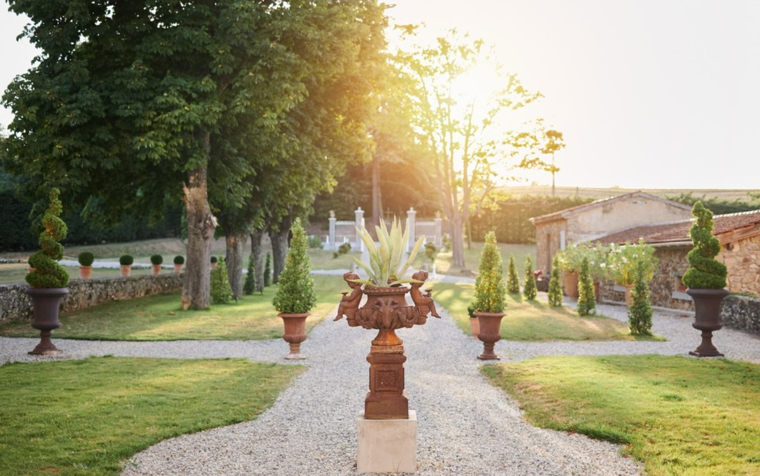Jardin du domaine de Chavagnac