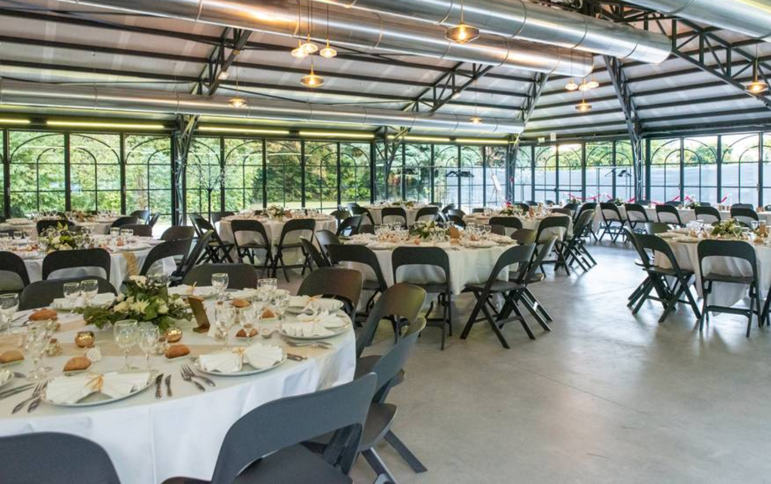 Salle de réception du Domaine de Clairfontaine