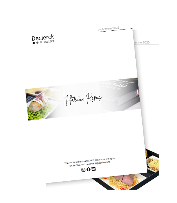 Plaquette plateaux repas automne 2025