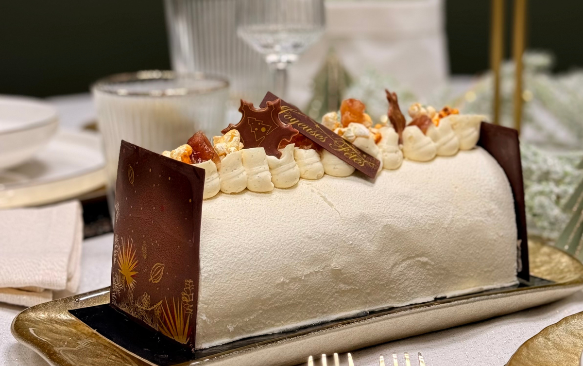 bûche éclat gourmand