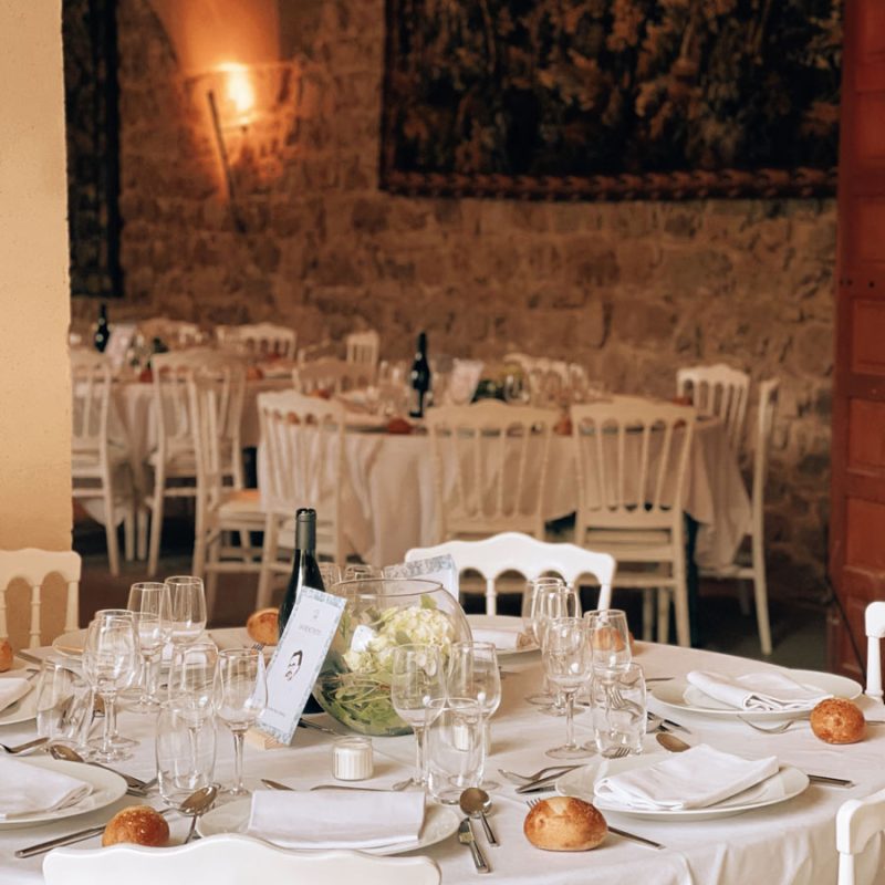 Décoration de table pour évènements
